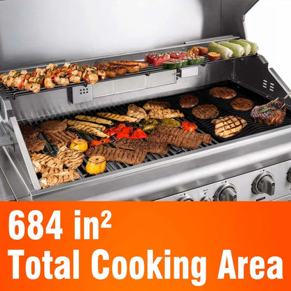 6 - Burner Infrared Gas Grill