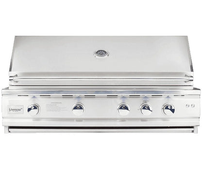 TRL Deluxe 44-Inch 4-Burner Built-In Natural Gas Grill with Rotisserie - TRLD44-NG