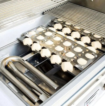 TRL Deluxe 44-Inch 4-Burner Built-In Natural Gas Grill with Rotisserie - TRLD44-NG