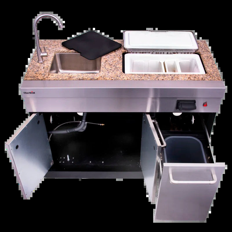 Medallion Series Modular Outdoor Kitchen Sink & Entertainment Module