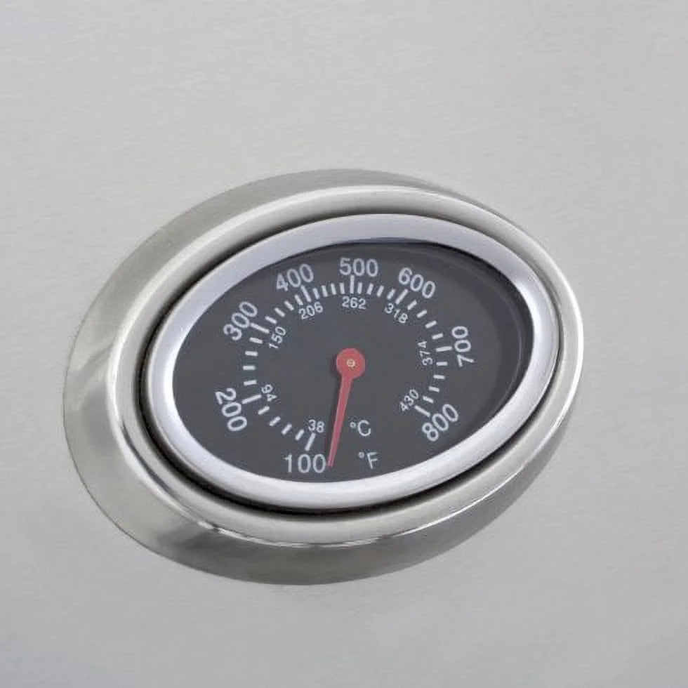 TRL Deluxe 44-Inch 4-Burner Built-In Natural Gas Grill with Rotisserie - TRLD44-NG