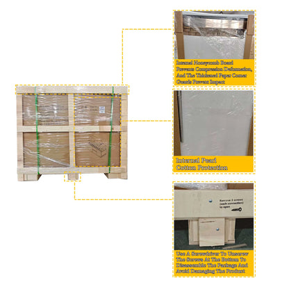 Daheet Outdoor Kitchen Island Black Stainless Steel with Sink & 46-Inch 4-Burner 72000 BTU Grill, Wine Cooler, Refrigerator, Rotisserie Kit & Granite Countertops